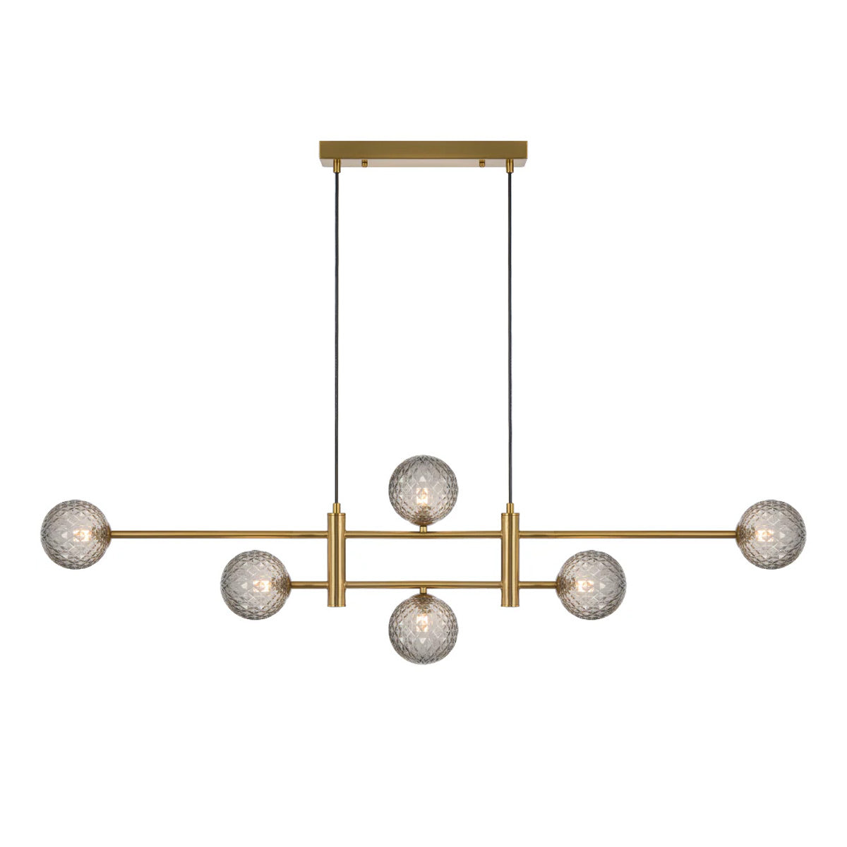 Tyson 6 Light Pendant with Interchangeable Shades