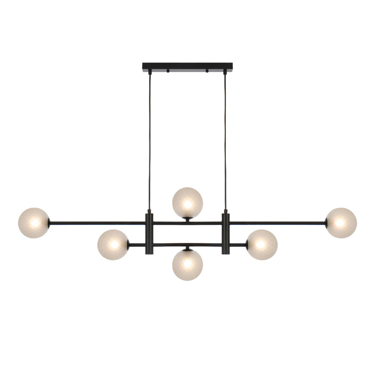 Tyson 6 Light Pendant with Interchangeable Shades