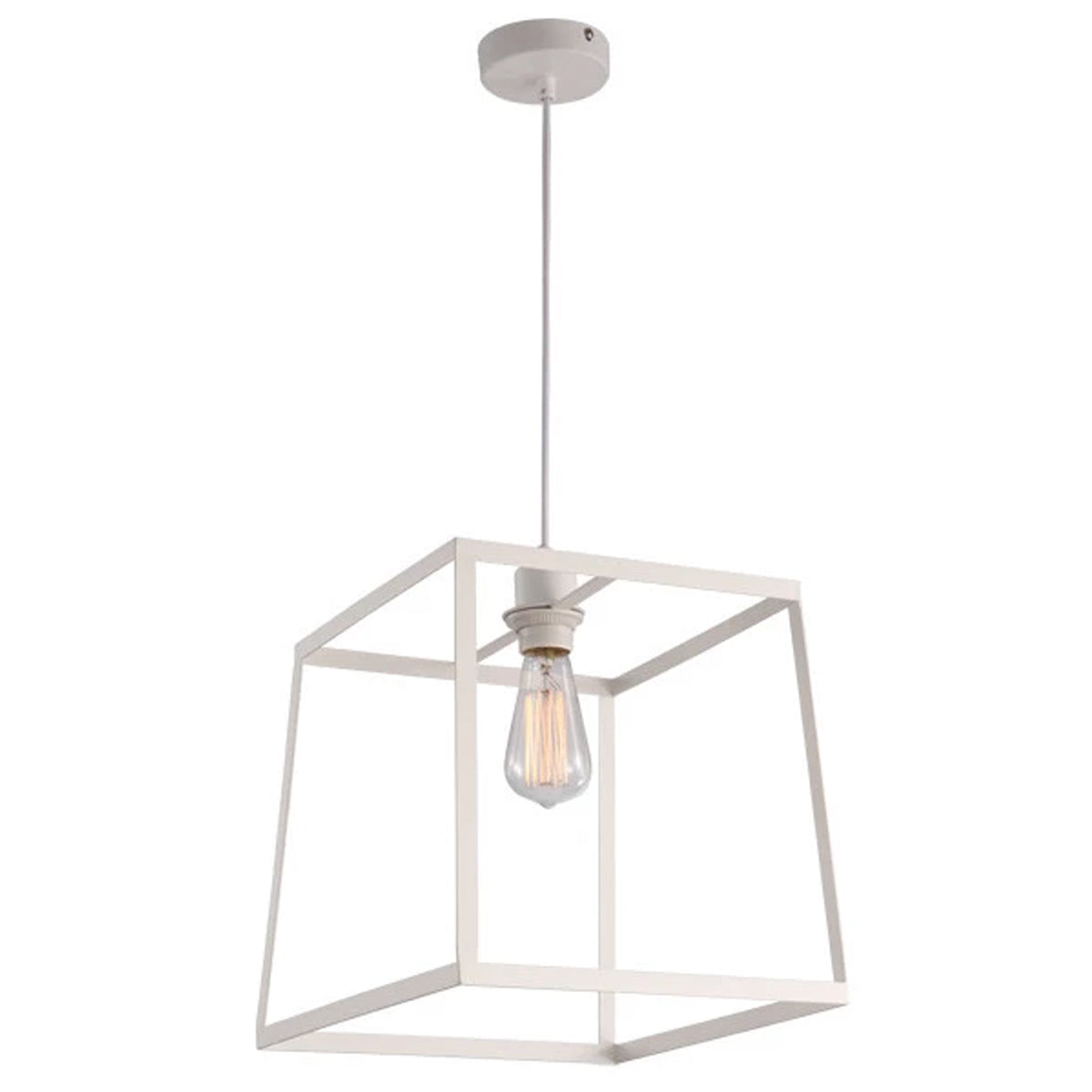 Pop Large Metal Cube Pendant Light