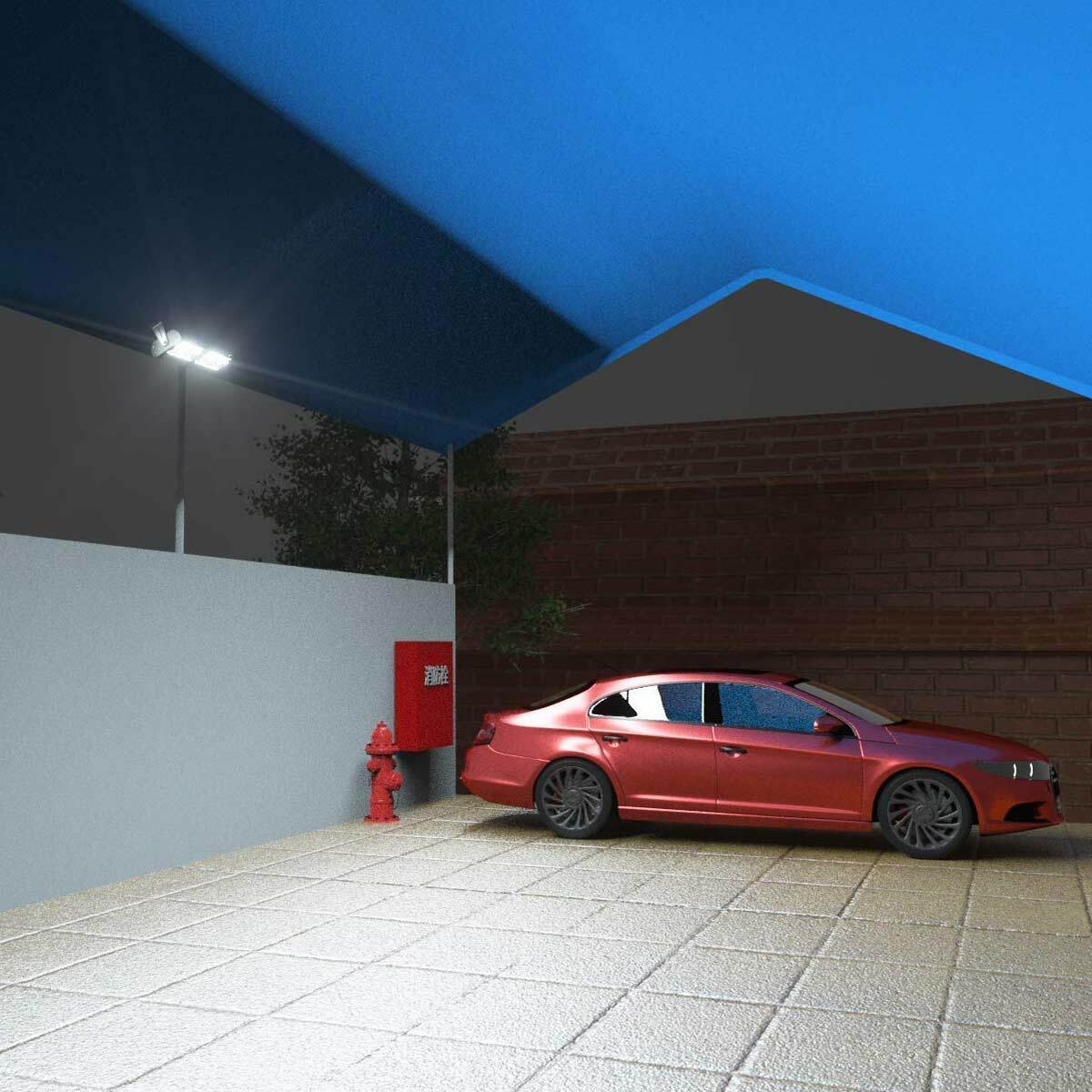 Uranus 60W LED Solar Multipurpose Light with Remote