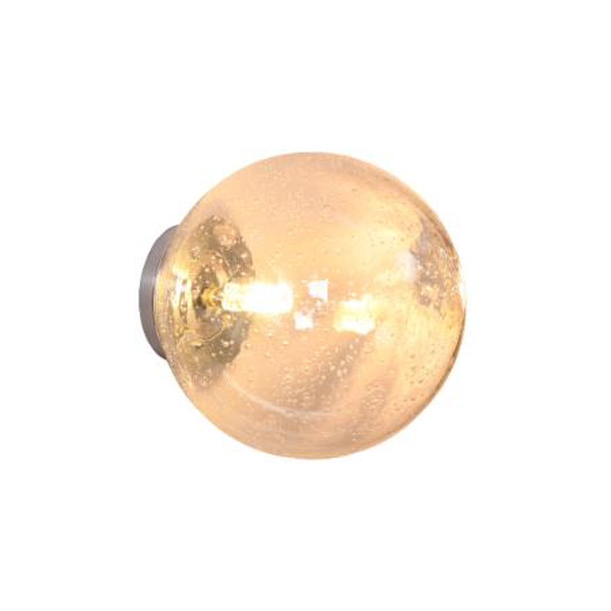 Orb Ava Dimple Wall light - Satin Brass