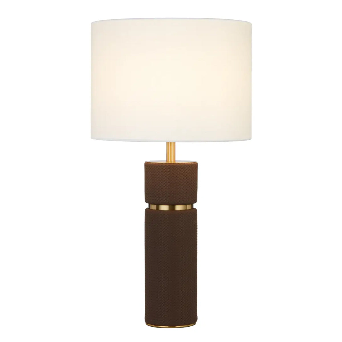 Valda Vegan Leather Table Lamp