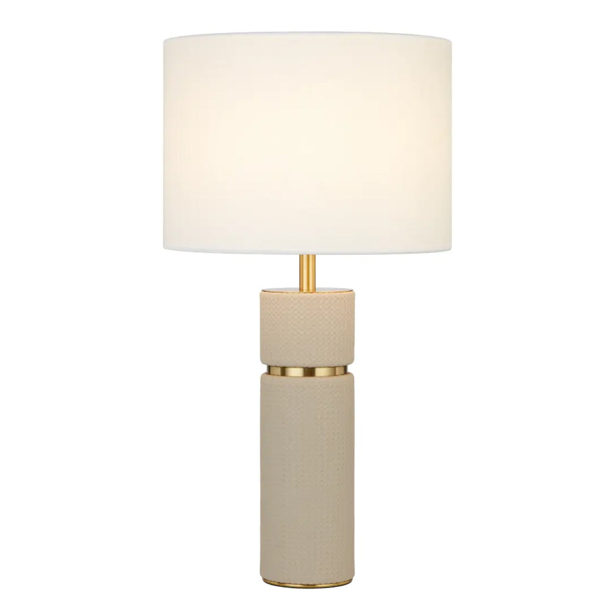 Valda Vegan Leather Table Lamp