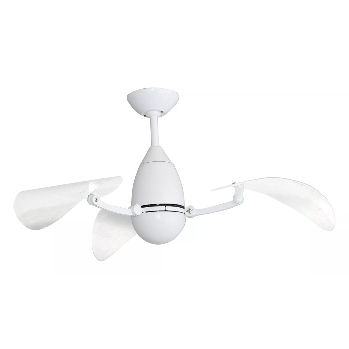 Vampire 38" Retractable DC Ceiling Fan with LED Light and Remote
