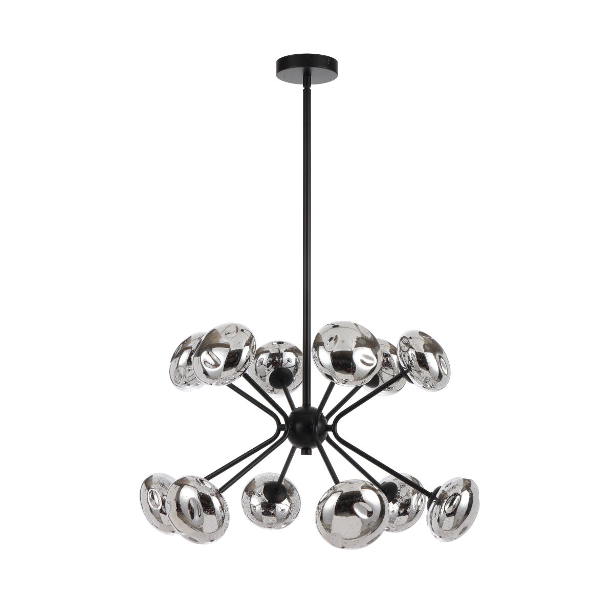Varlin 12 Light Pendant - Art Deco Ceiling Light