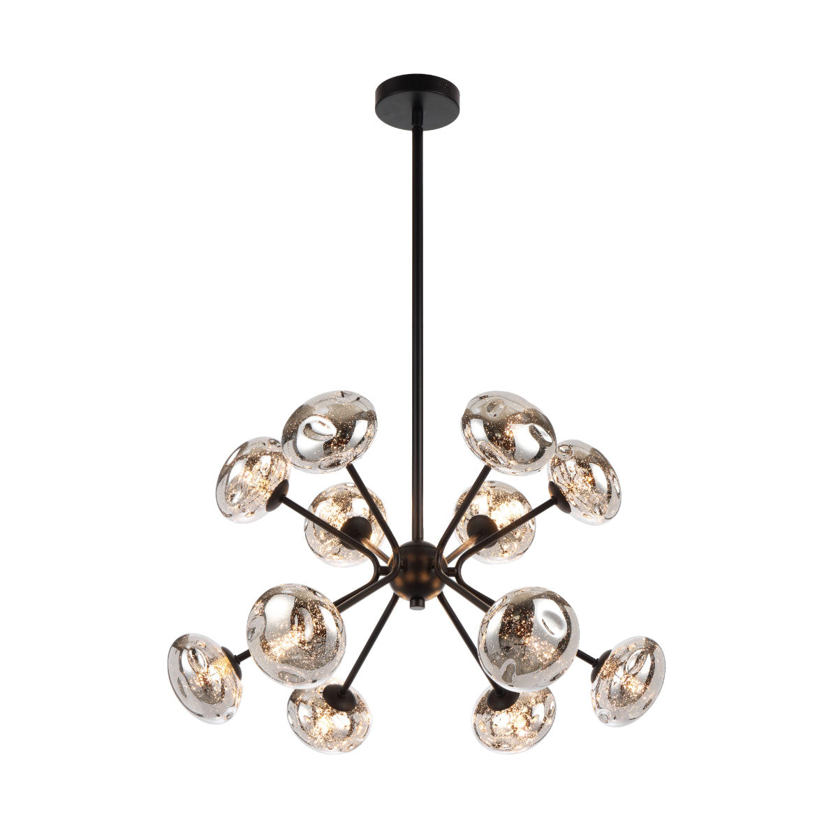 Varlin 12 Light Pendant - Art Deco Ceiling Light