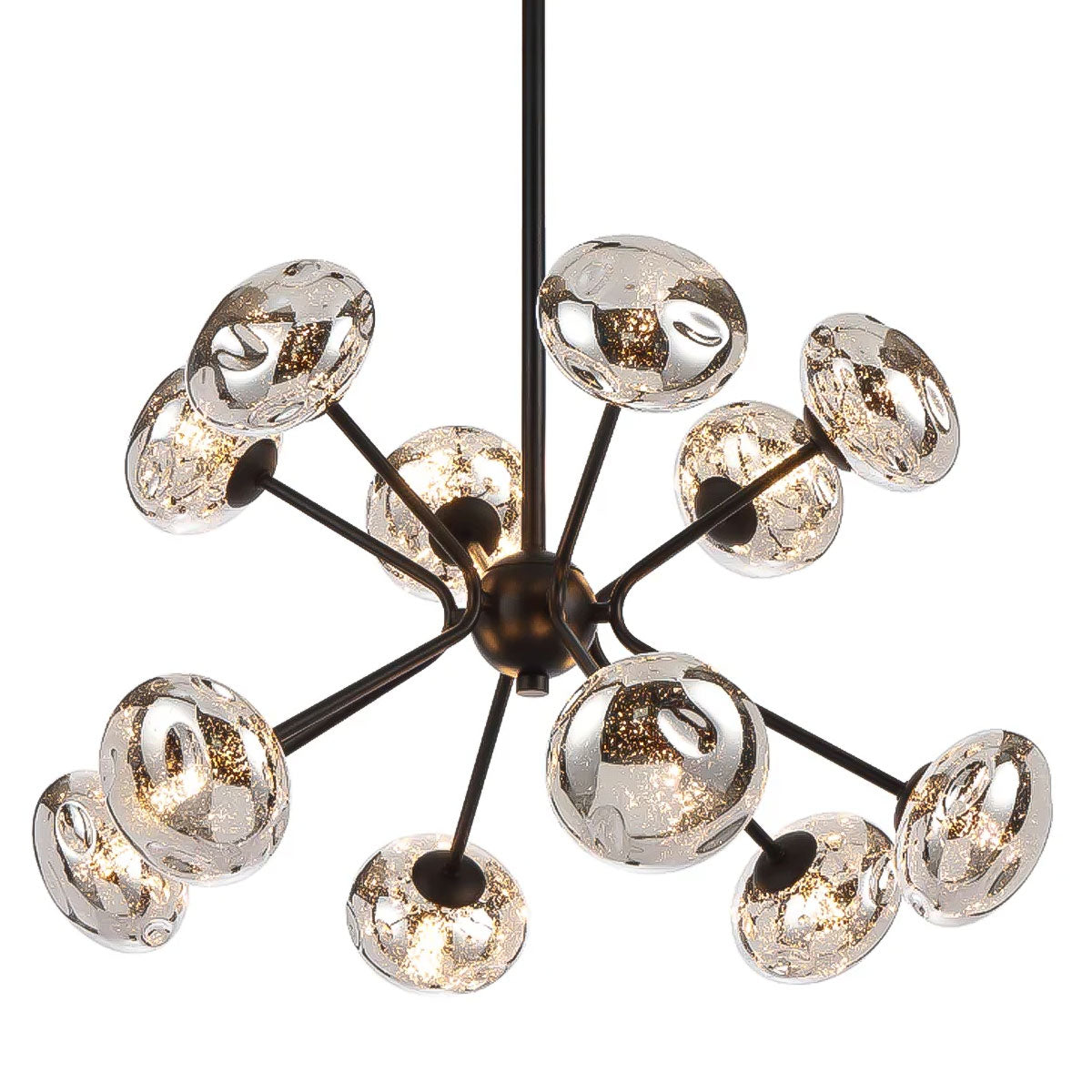 Varlin 12 Light Pendant - Art Deco Ceiling Light
