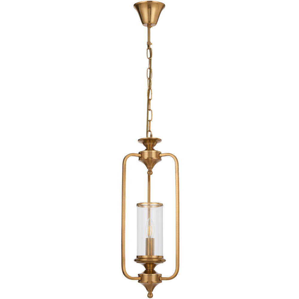 Velden 1 Light Pendant Light with Adjustable Height