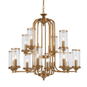 Velden 12 Light Pendant Light with Adjustable Height