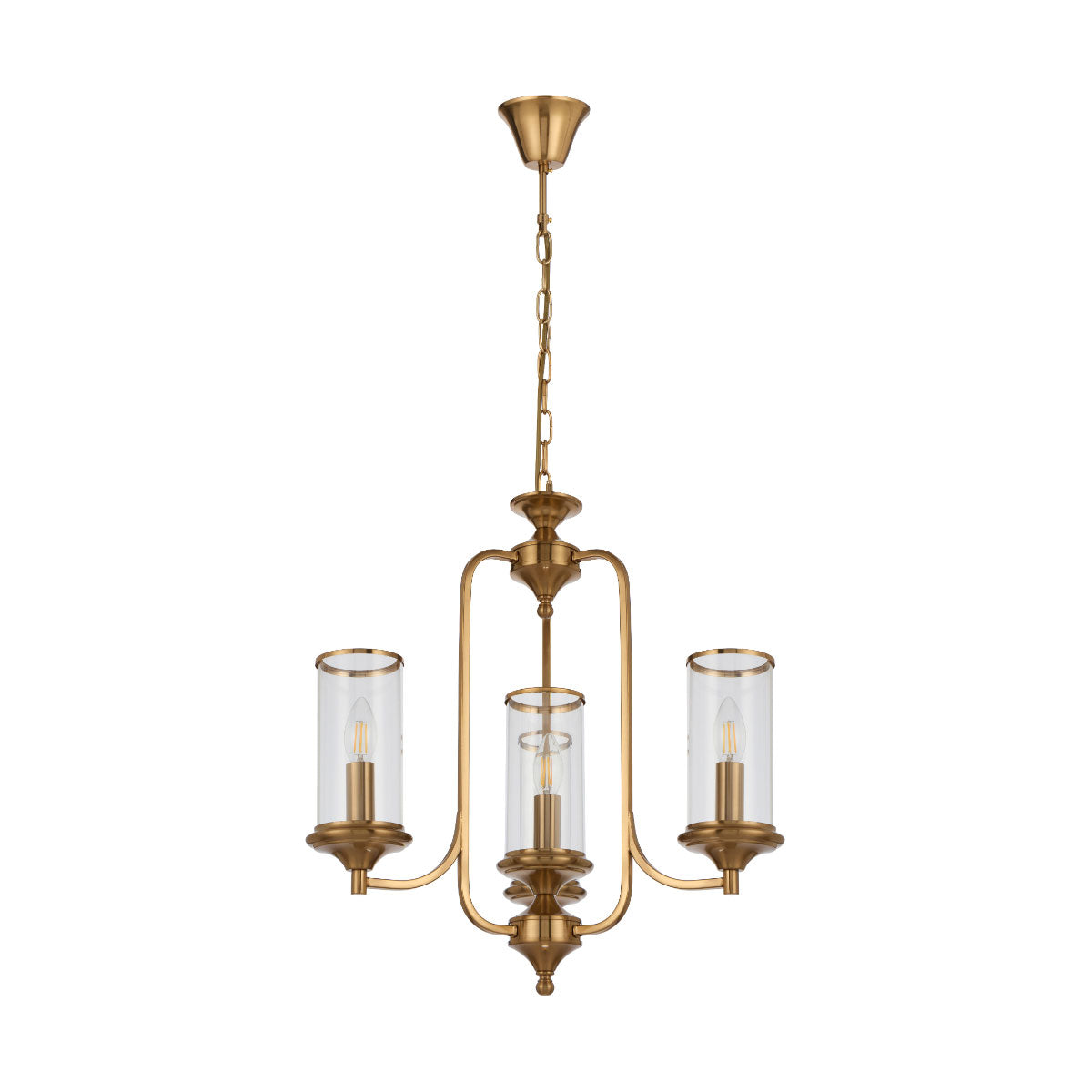 Velden 4 Light Pendant Light with Adjustable Height