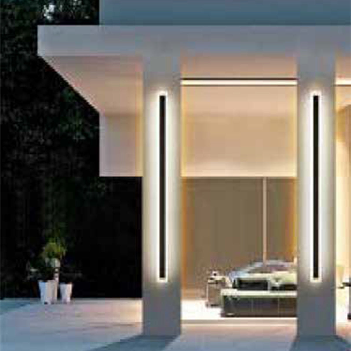 Equator IP65 Outdoor Bar 100cm 30W LED Wall Light