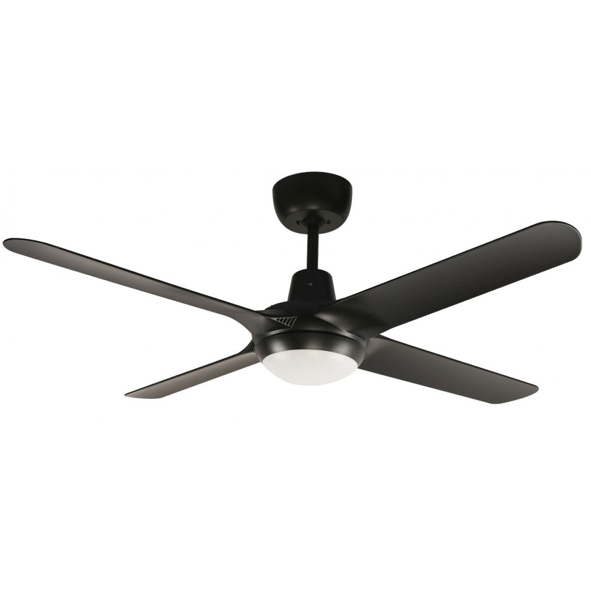 Spyda 4 Blade Ceiling Fan with LED Tri Colour Light