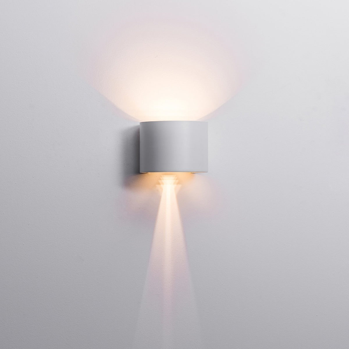 Versa Round Adjustable Up & Down Outdoor LED Wall Light