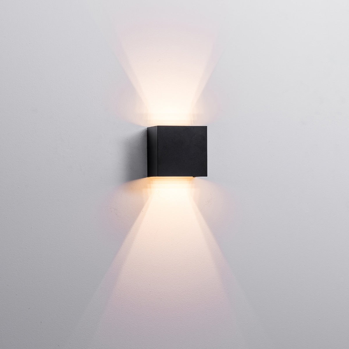 Versa Square Adjustable Up & Down Outdoor LED Wall Light