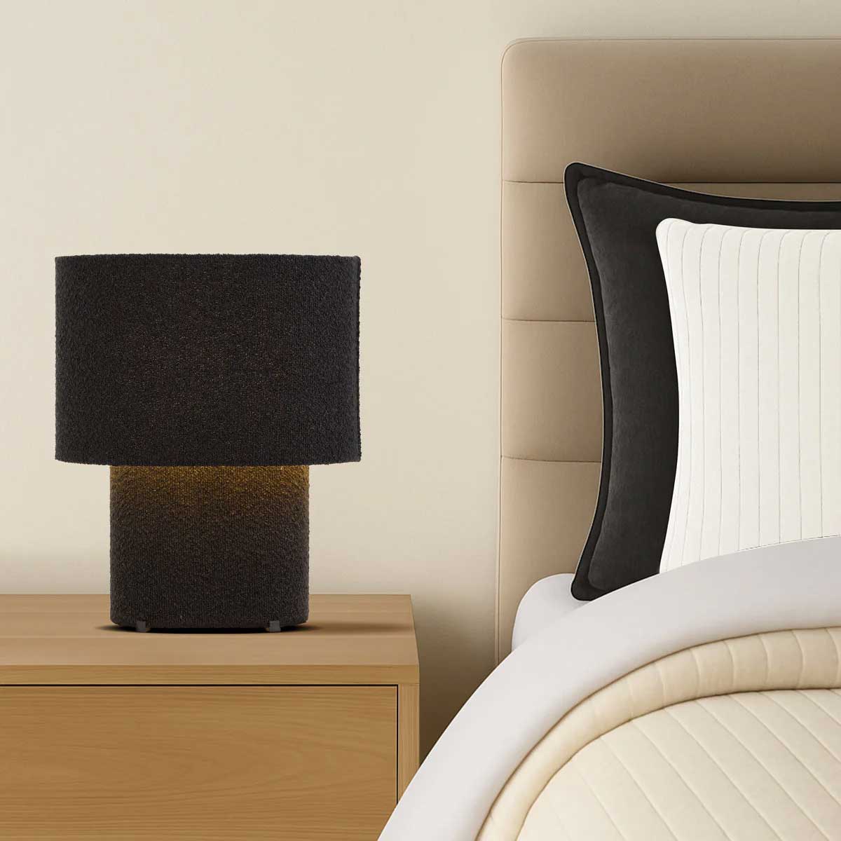 Verso Boucle Fabric Table Lamp