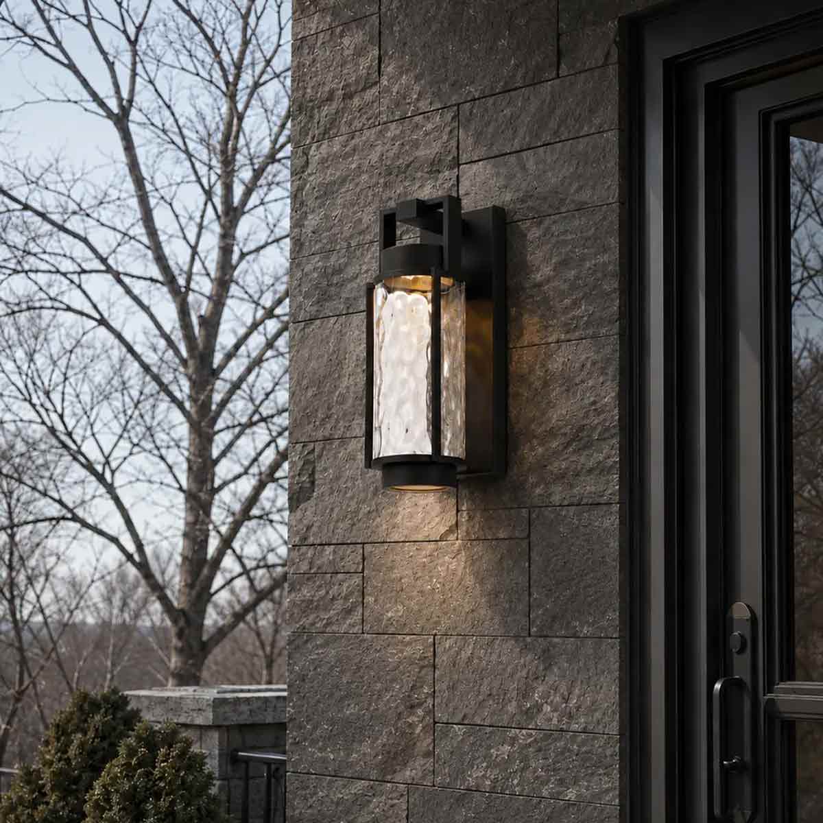 Vexor Exterior Lantern Style LED Wall Light