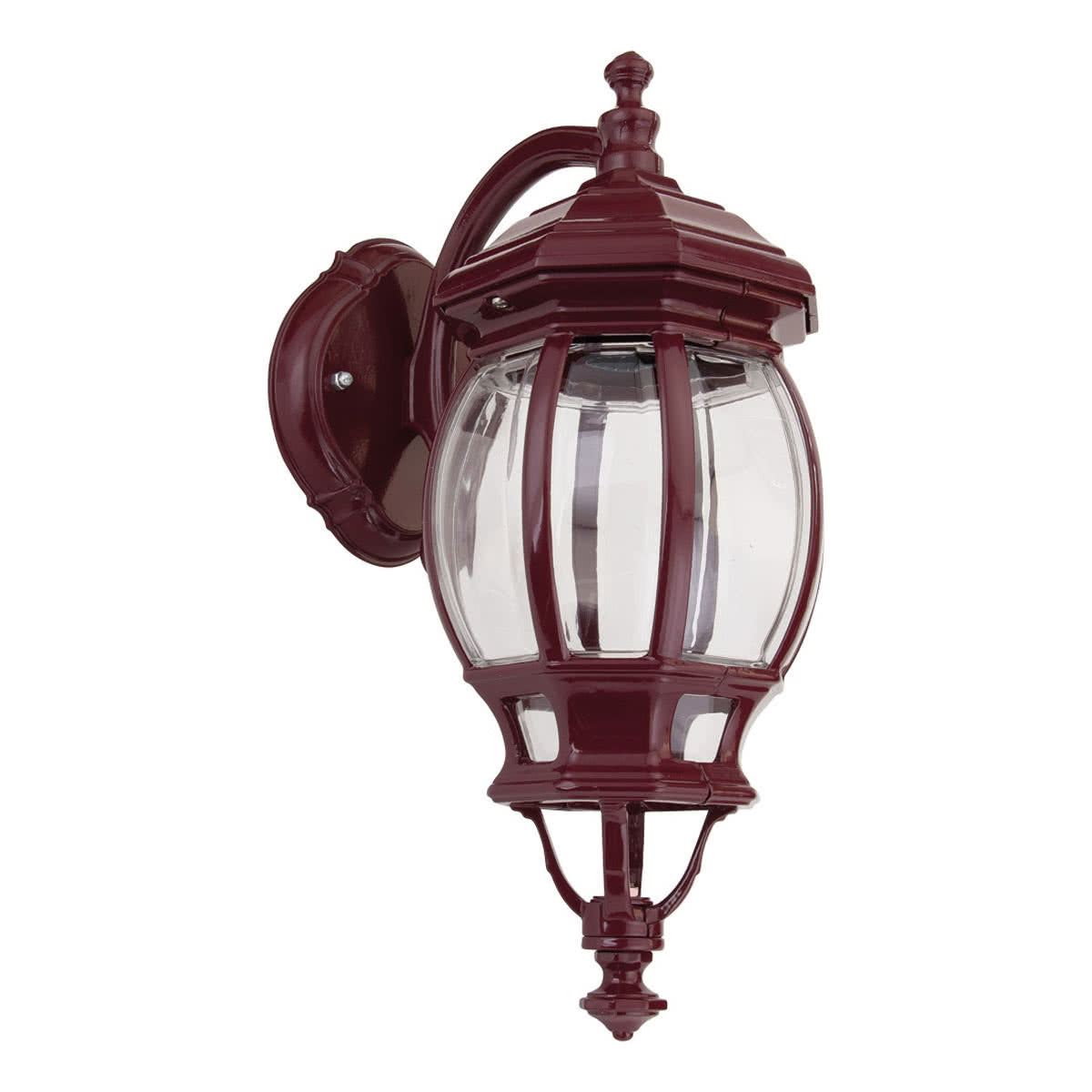 Vienna Aluminium Downward Coach Wall Light