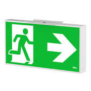Vision Jumbo Emergency Exit Sign with Wall Mount Kit