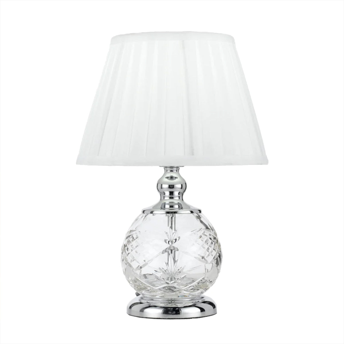 Vivian Table Lamp with Elegant Pleated Shade