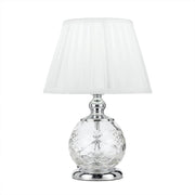 Vivian Table Lamp with Elegant Pleated Shade