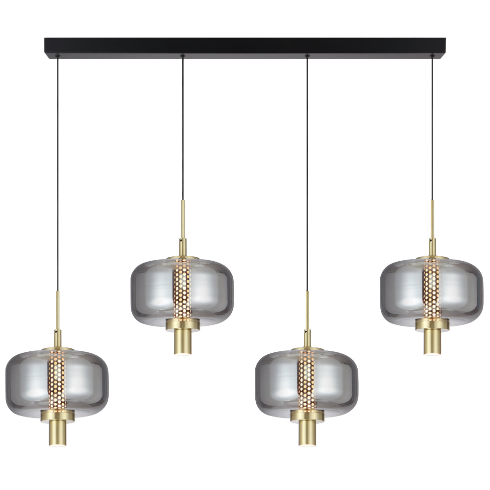 Volen 4 Light Pendant Bar with LED Lighting
