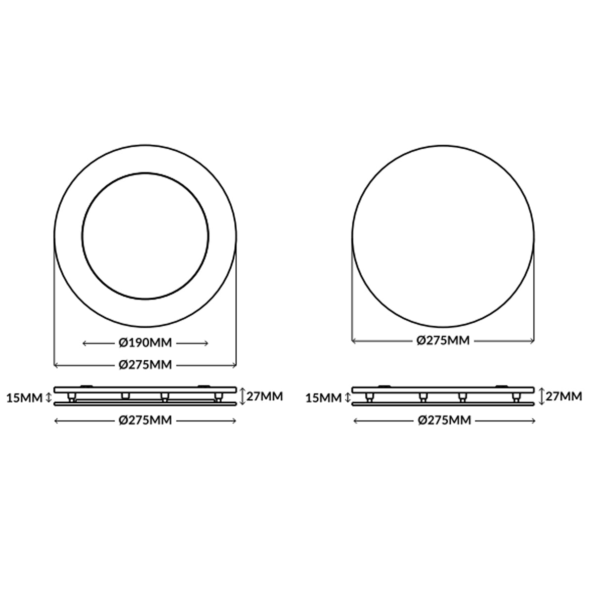 Vortex DC Exhaust Fan with LED Light
