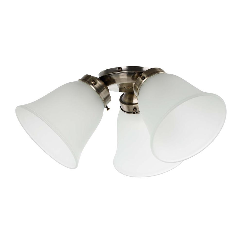 Waikiki Ceiling Fan Light Kit with E27 Fittings