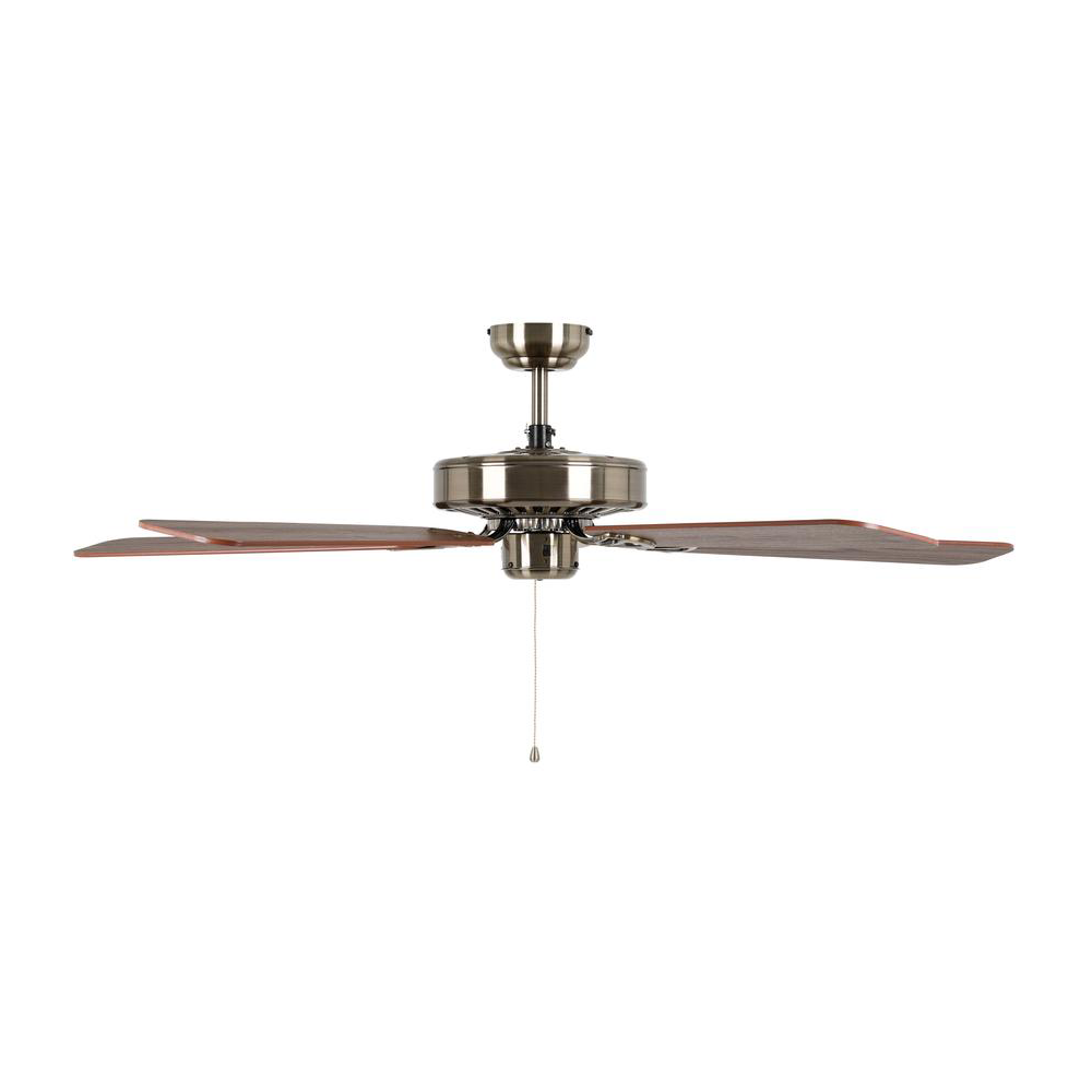 Waikiki 52" AC Timber Ceiling Fan with Pull Cord