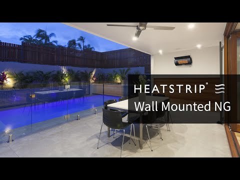 Wall Mounted Natural Gas Outdoor Heater