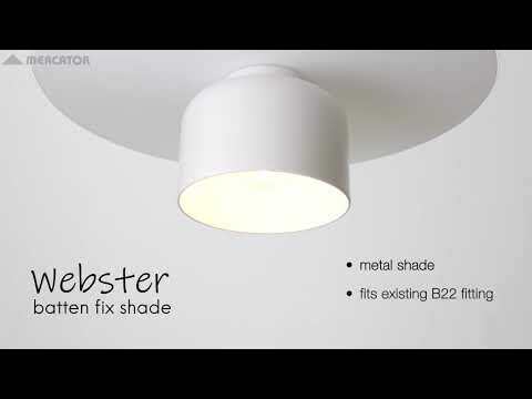 Webster DIY Metal Batten Fixture