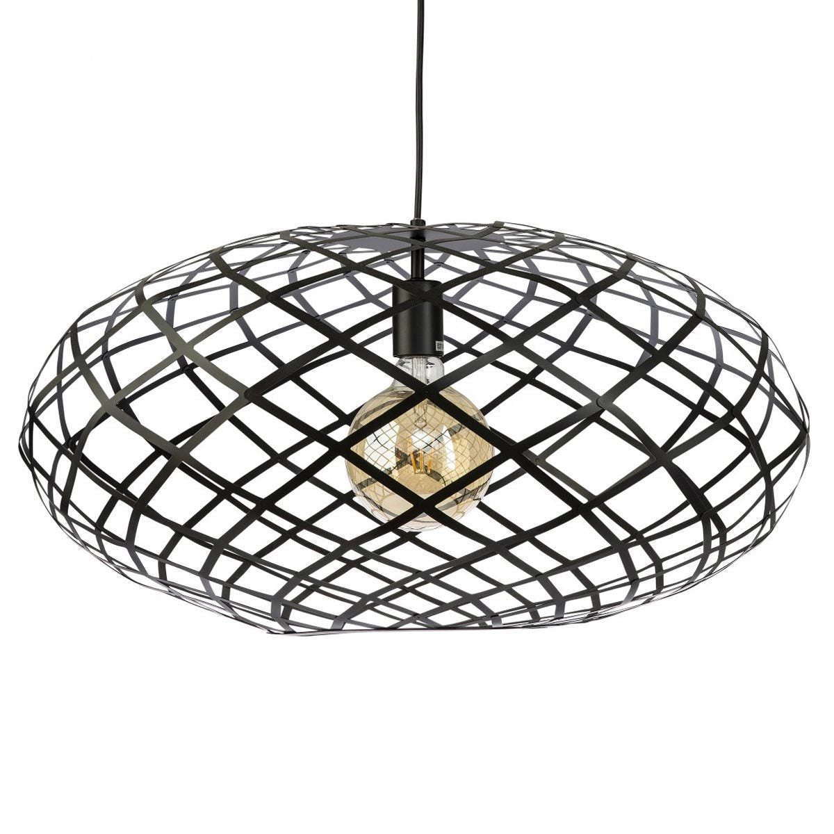 Wembley Medium Modern Abstract 1-Light Ovoid Pendant – 650mm