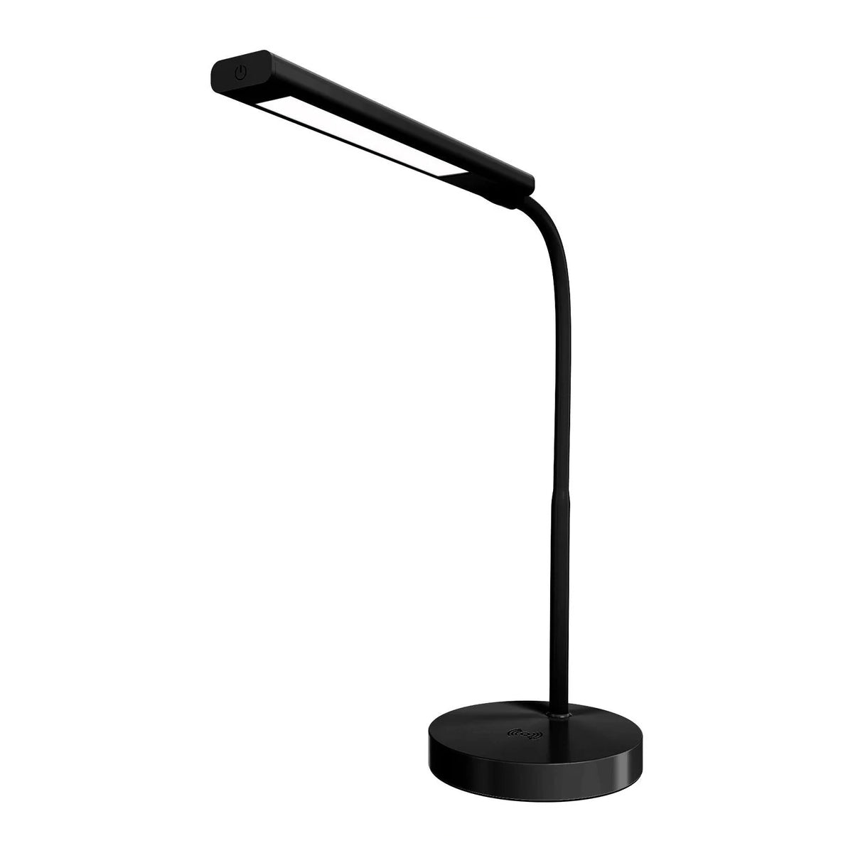 Zane Task Lamp - Wireless Charging - Black