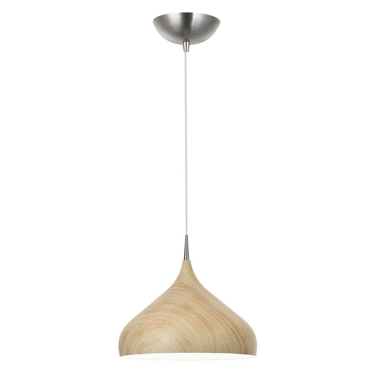 Zara Metal & Polycarbonate 410mm Large Pendant Light