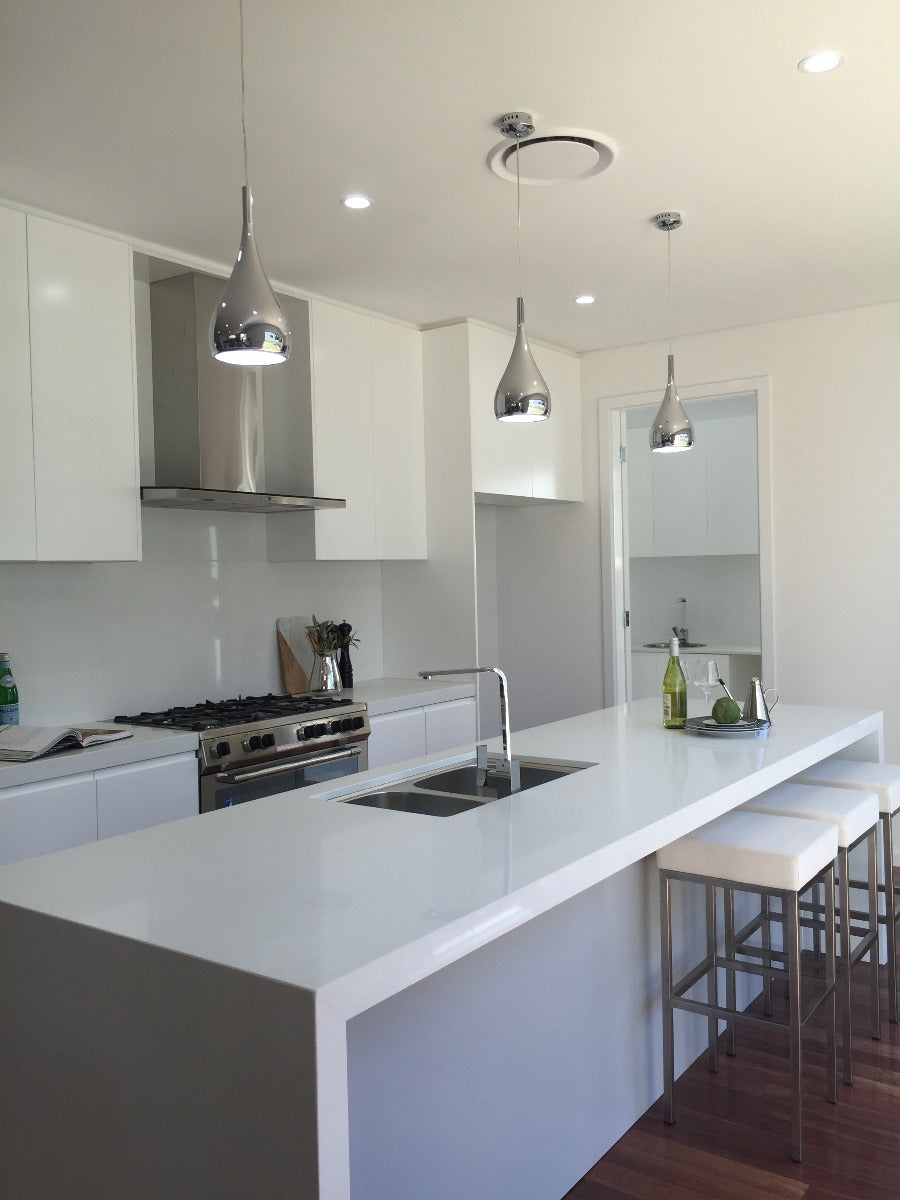 Zara Metal & Polycarbonate 160mm Small Pendant Light