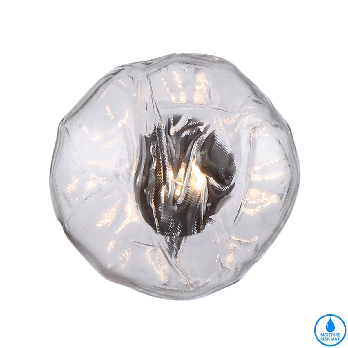 Zecca 1LT Glass Wall Light with LED G9