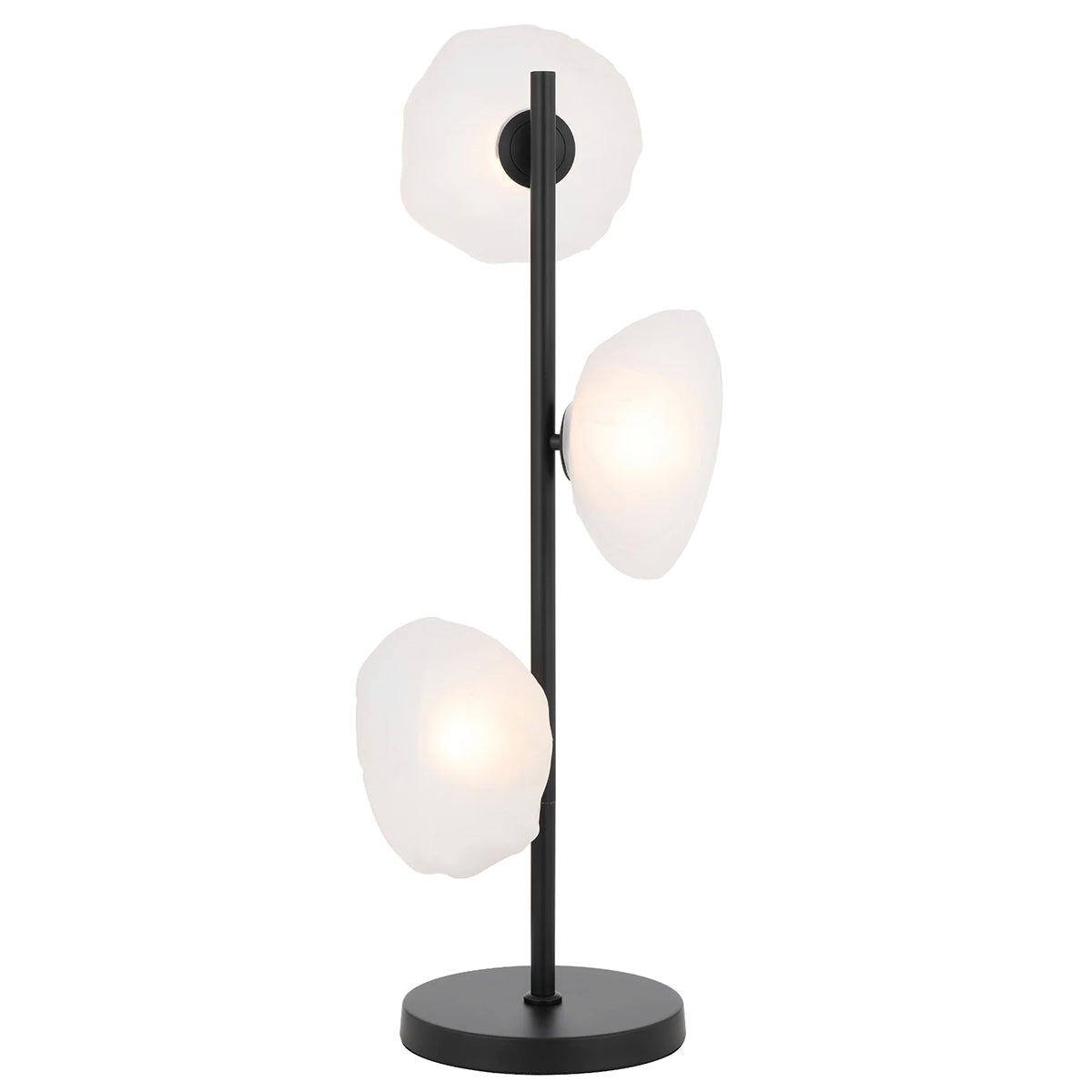 Zecca 3 Light Table Lamp - Modern Minimalist