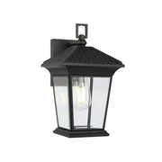 Zeldin Exterior Wall Light with Solid Brass Build