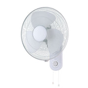 Zephyr II Oscillating 3 Speed 40cm Wall Fan with Pull Cord