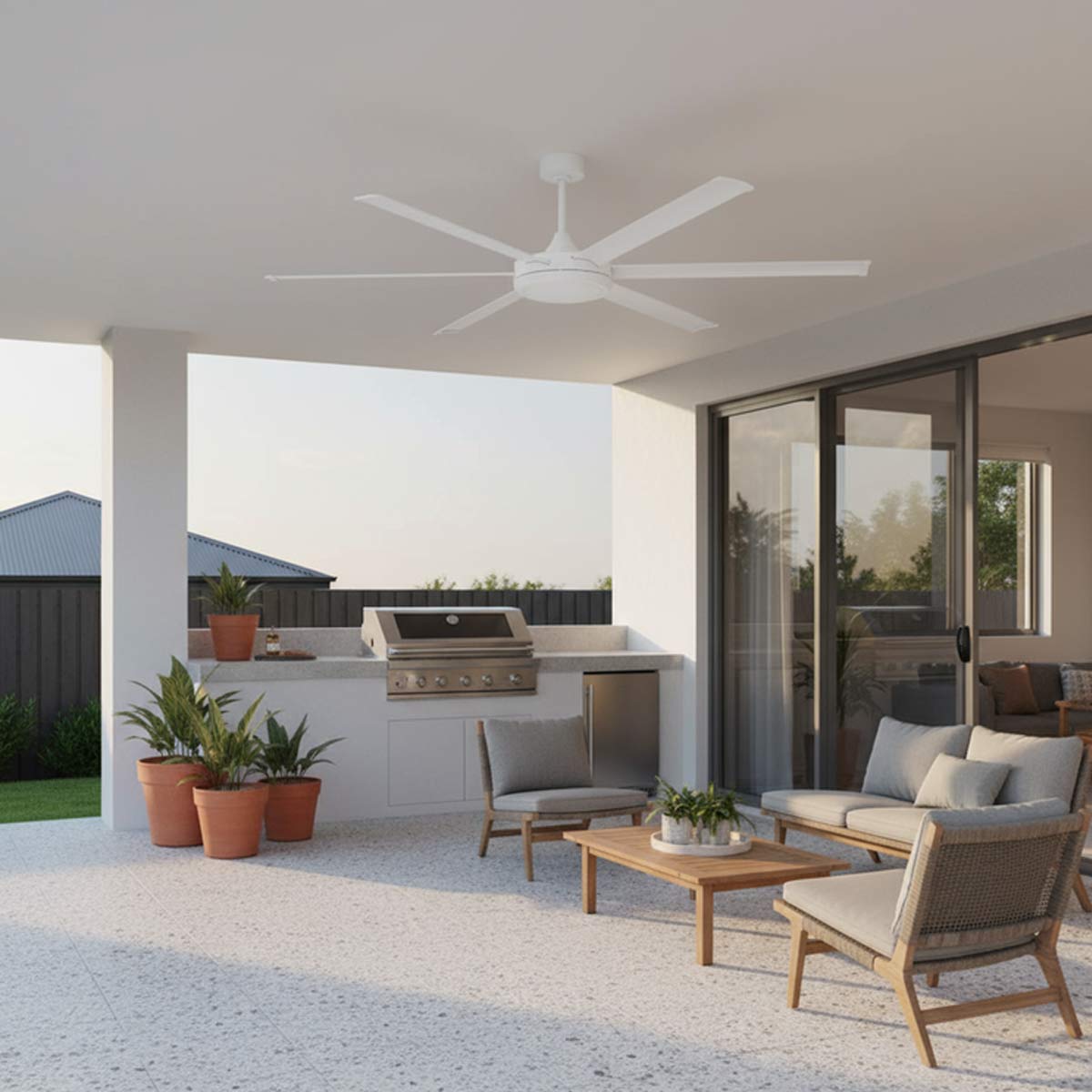 Zeus Smart DC Ceiling Fan with Remote