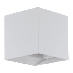 Eglo Calpino 6.5W LED Cube Outdoor Up/Down Wall Light IP54