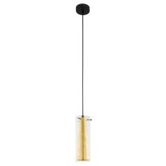 Eglo Pinto Gold Clear Glass Pendant Light