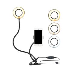 Glow & Co Cosmetic Clip-On Portable LED Ring Light